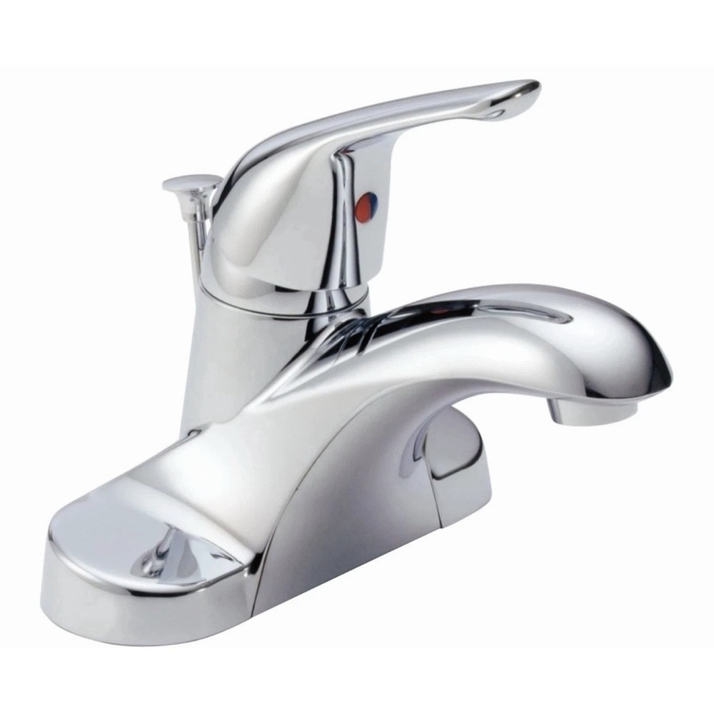Delta Foundations Single Handle Centerset Bathroom Faucet w/o Drain B501LF